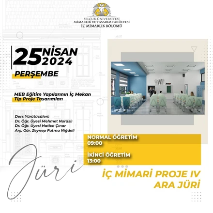 İç Mimari Proje IV Ara Jürisi